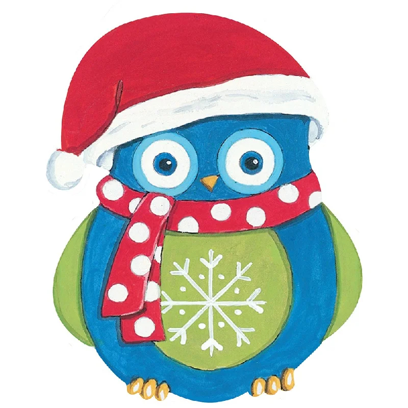 Christmas Owl PVC Hang Around