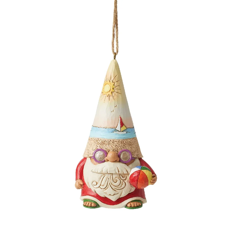 Coastal Gnome Ball Ornament