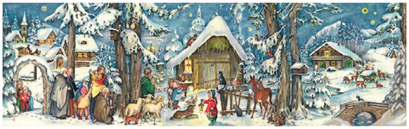 Coming to the Stable Advent Calendar by Richard Sellmer Verlag