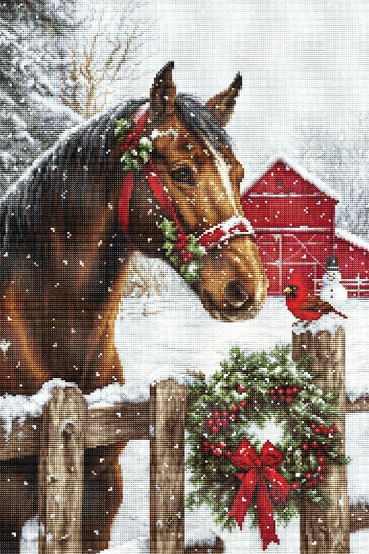 Cross Stitch Kit Luca-S GOLD - Holiday Magic, B710