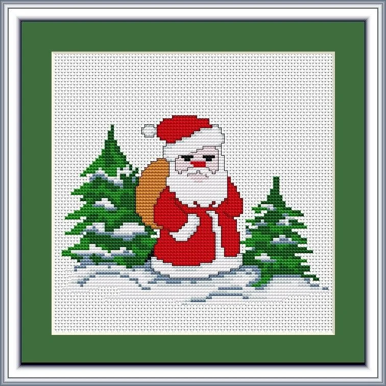 Cross Stitch Kit Luca-S - Santa Claus, B1068