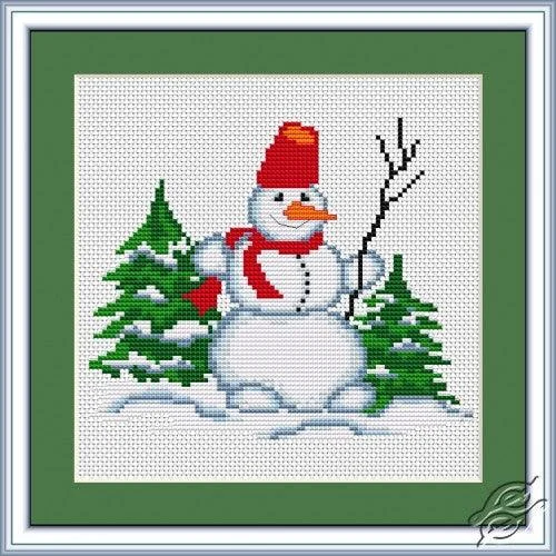 Cross Stitch Kit Luca-S - Snowman, B1069