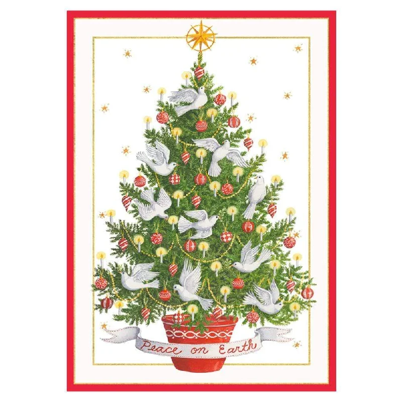 Dove Tree - Peace on Earth - Christmas Cards