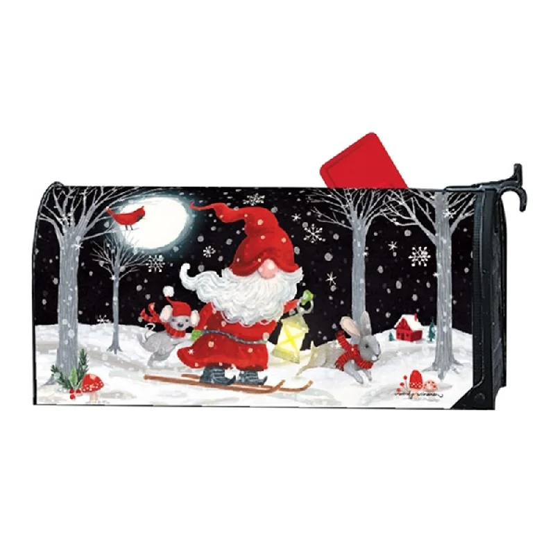 Forest Night Gnomes Large MailWrap