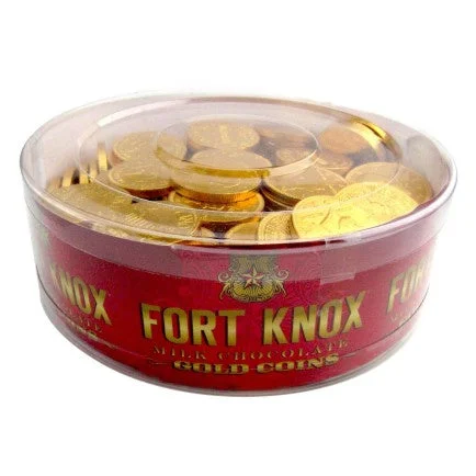 Fort Knox Milk Chocolate Coins 10 pack