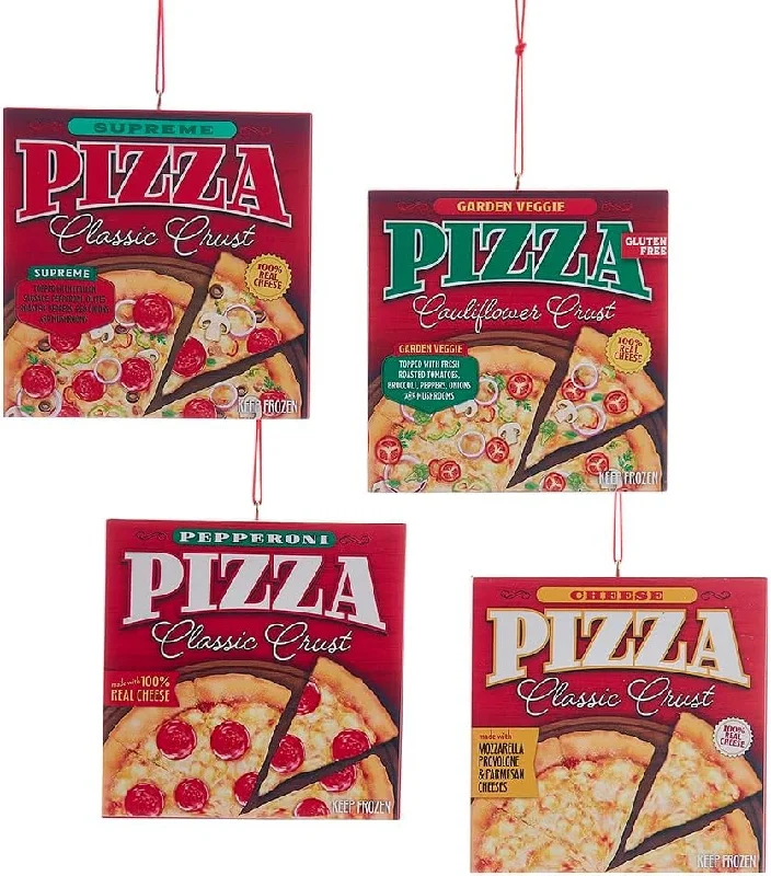 3.75" Pizza Box Ornament