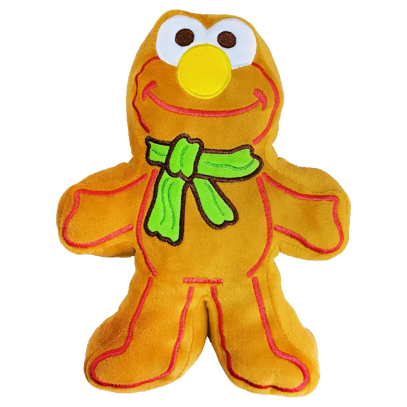 Sesame Street Gingerbread Elmo Plush 12”