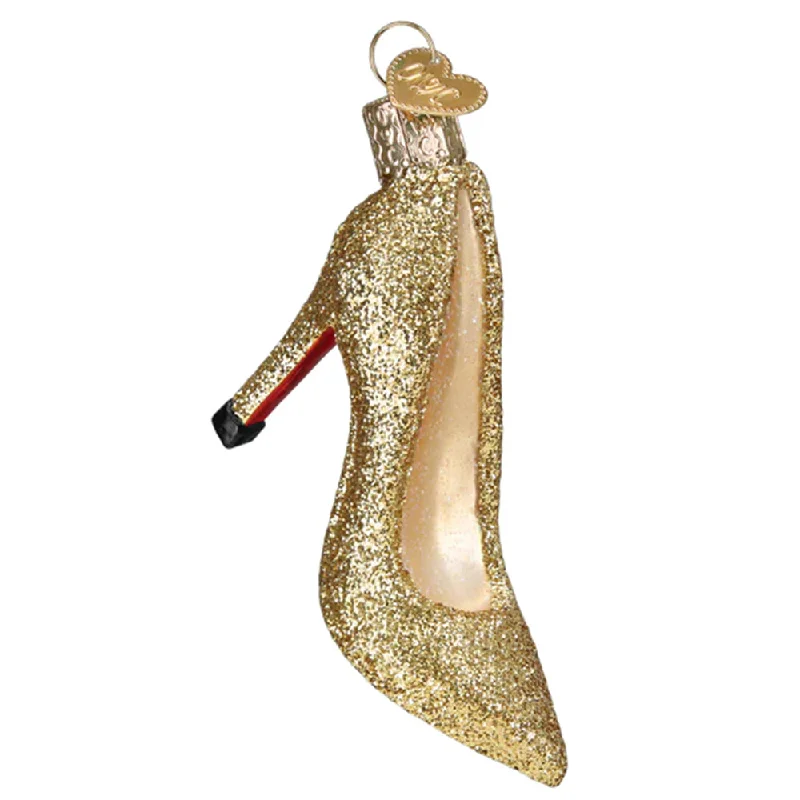 Glam Heel Ornament - Old World Christmas