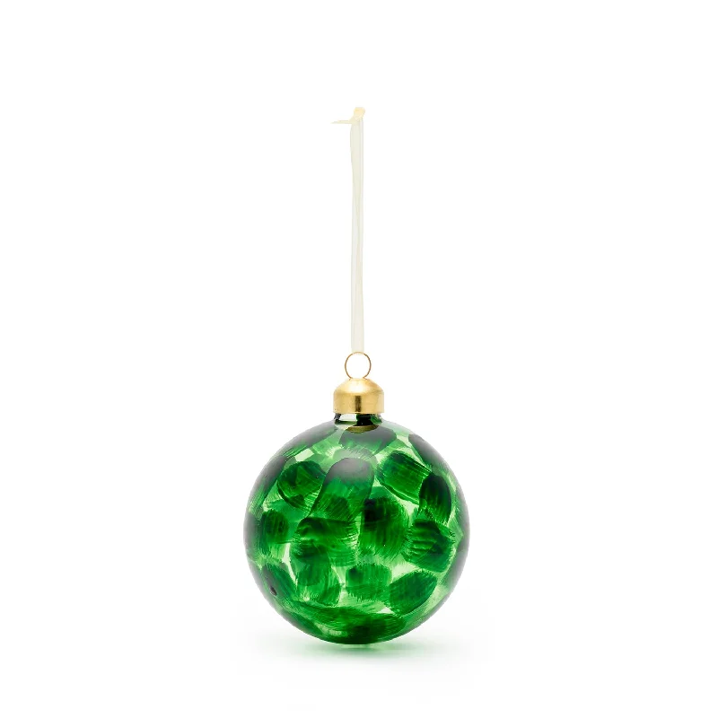 Green Glass Bauble