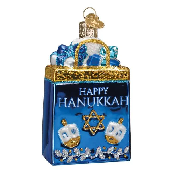 Happy Hanukkah Ornament - Old World Christmas