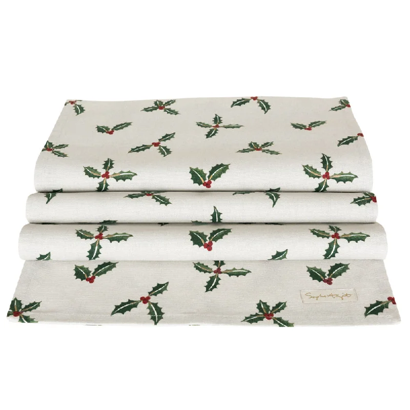 Holly & Berry Table Runner