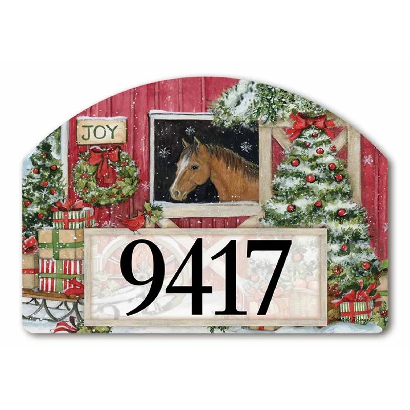 Horse for Christmas Yard DeSign