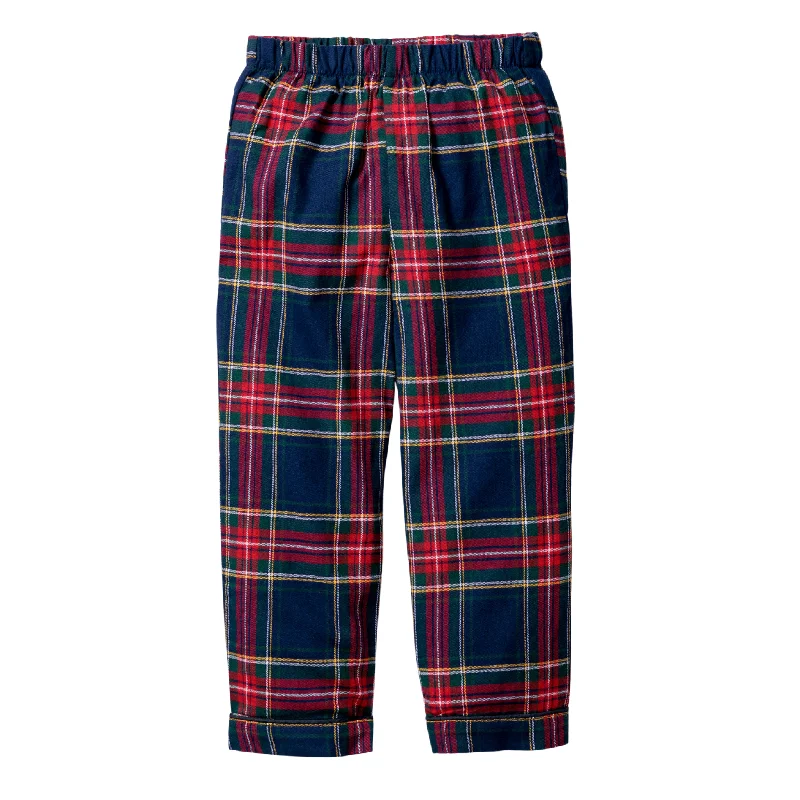 Kid's Brushed Cotton Pajama Pant in Windsor Tartan