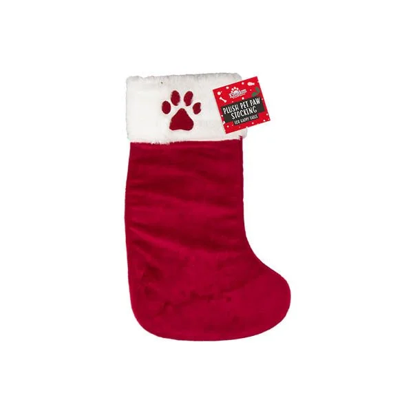 Kingdom Plush Pet Paw Stocking