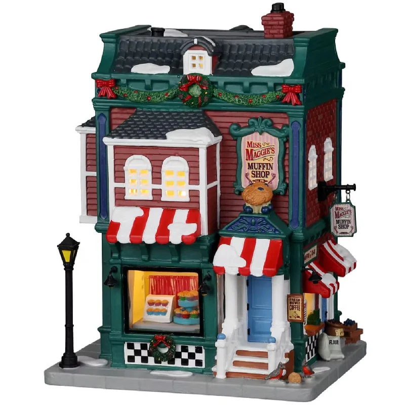 Lemax Caddington Village Lighted Building: Miss Maggie's Muffin Shop #25871