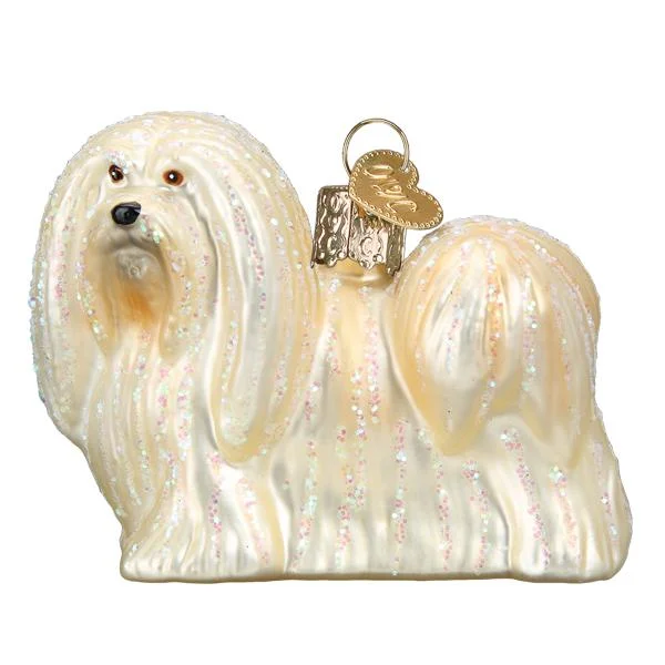 Lhasa Apso Dog Ornament - Old World Christmas