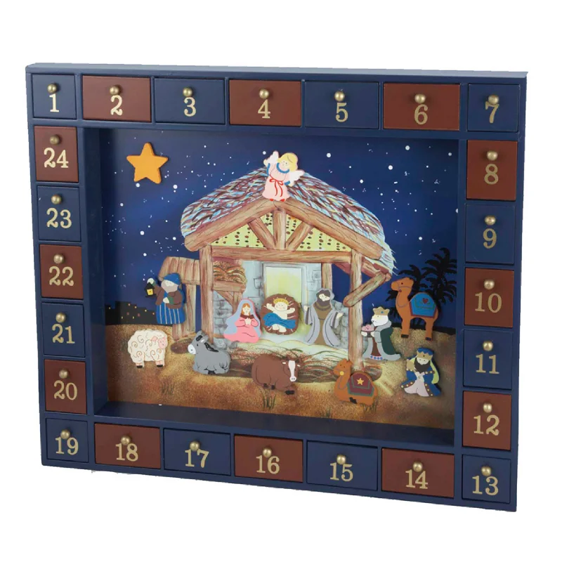 Magnetic Nativity Advent Calendar