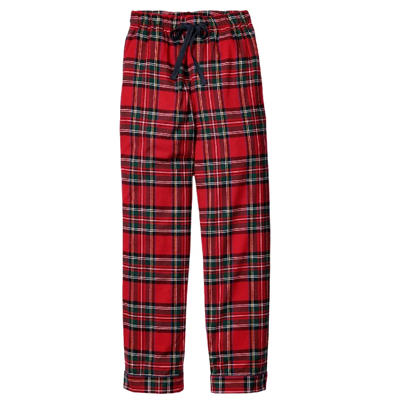 Men's Brushed Cotton Pants in Imperial Tartan