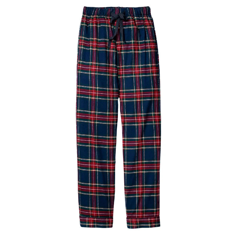 Men's Brushed Cotton Pants in Windsor Tartan