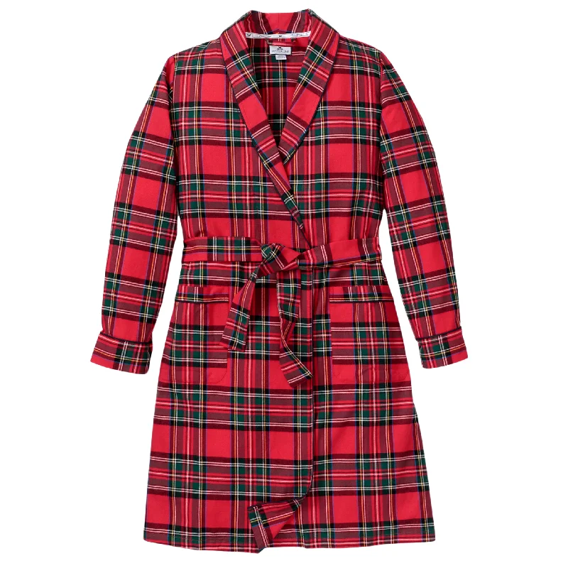 Men's Brushed Cotton Robe in Imperial Tartan