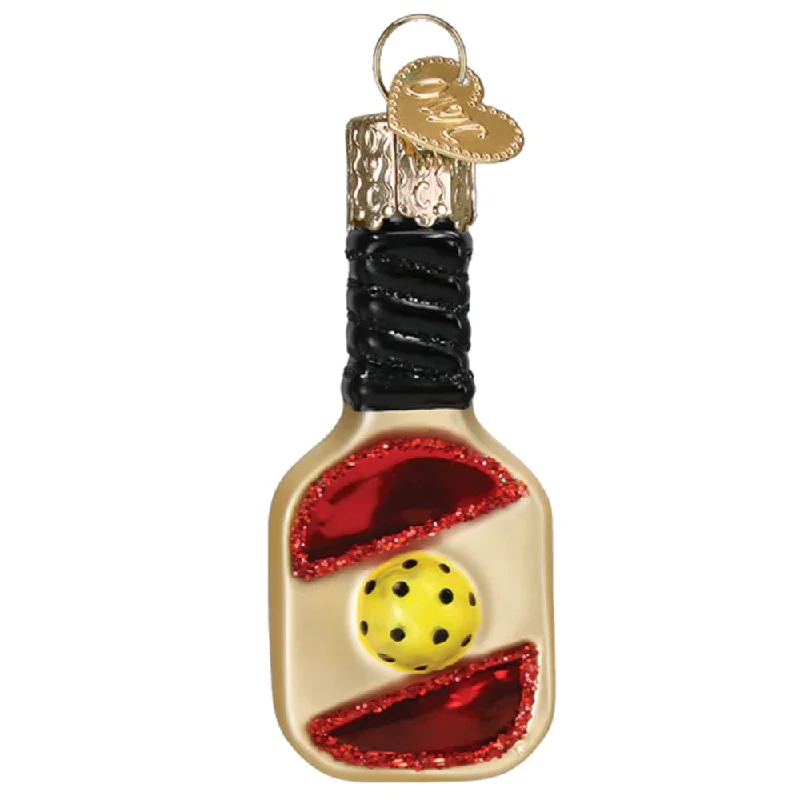 Mini Pickleball Paddle Ornament - Old World Christmas