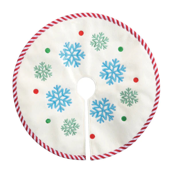 Mini Snowflake Tree Skirt - Old World Christmas