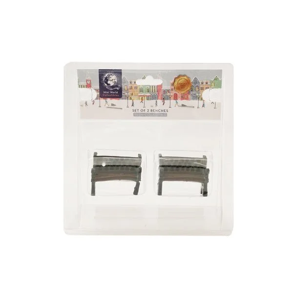 Mini World Set Of 2 Benches