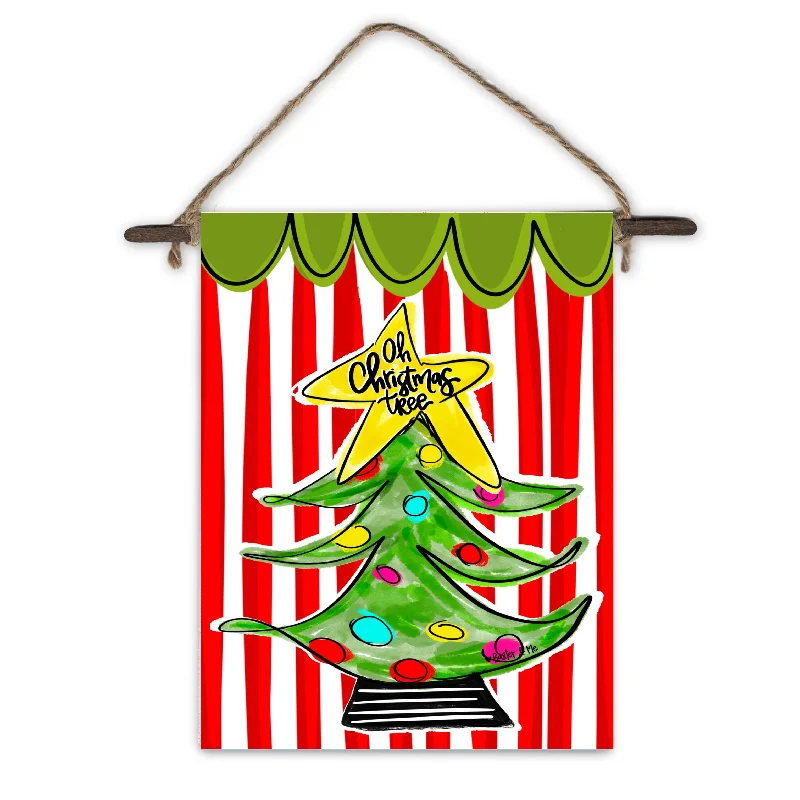 Oh Christmas Tree Mini Wall Hanging