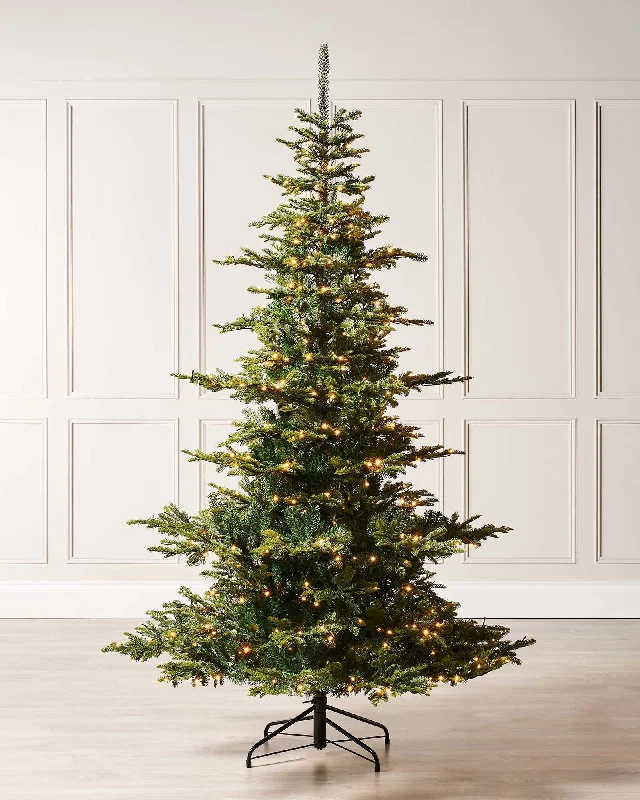 Pre-Lit Sugar Pine Christmas Tree, 6 ft