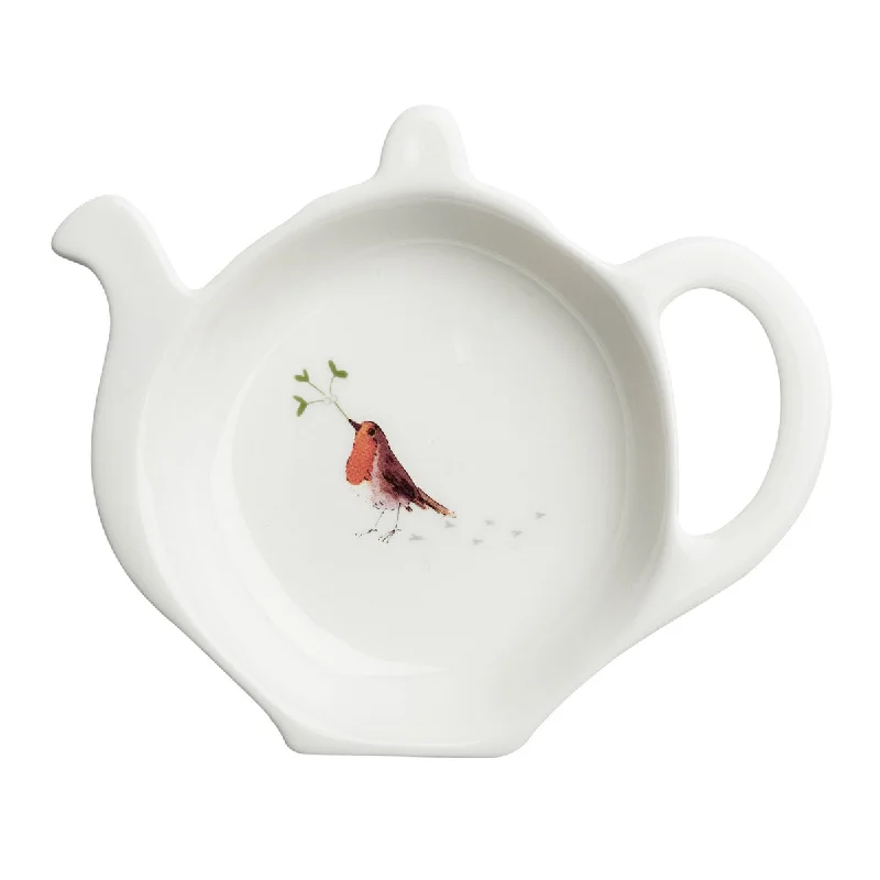 Robin & Mistletoe Tea Bag Tidy