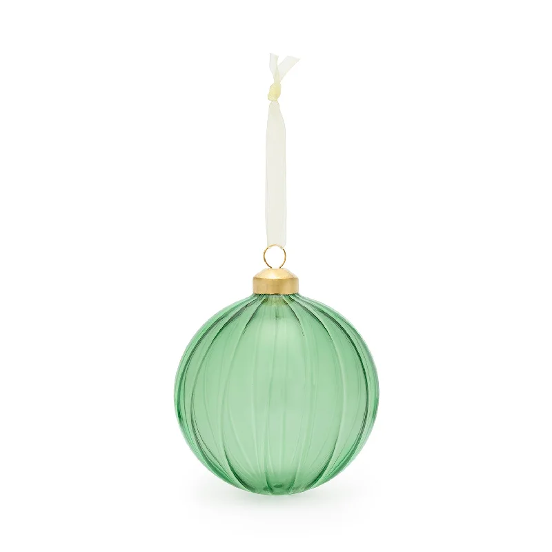 Sage Glass Bauble