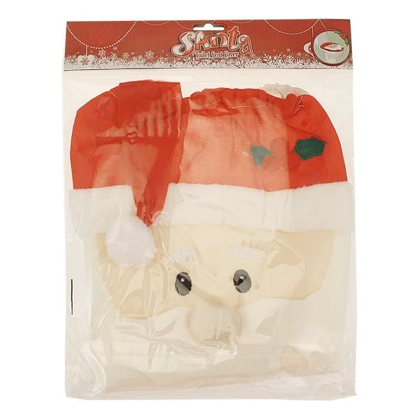 Santa Toilet Seat Cover 1 Pce Ss1/eg