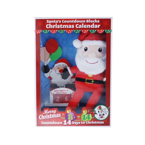 Santa's Countdown Blocks Calendar