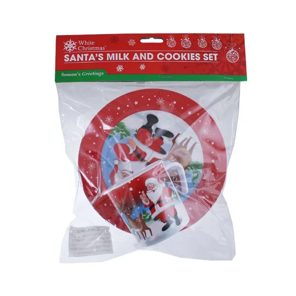 Santa's Milk & Cookies Set