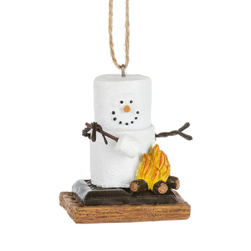 S'mores Roasting Marshmallow Ornament