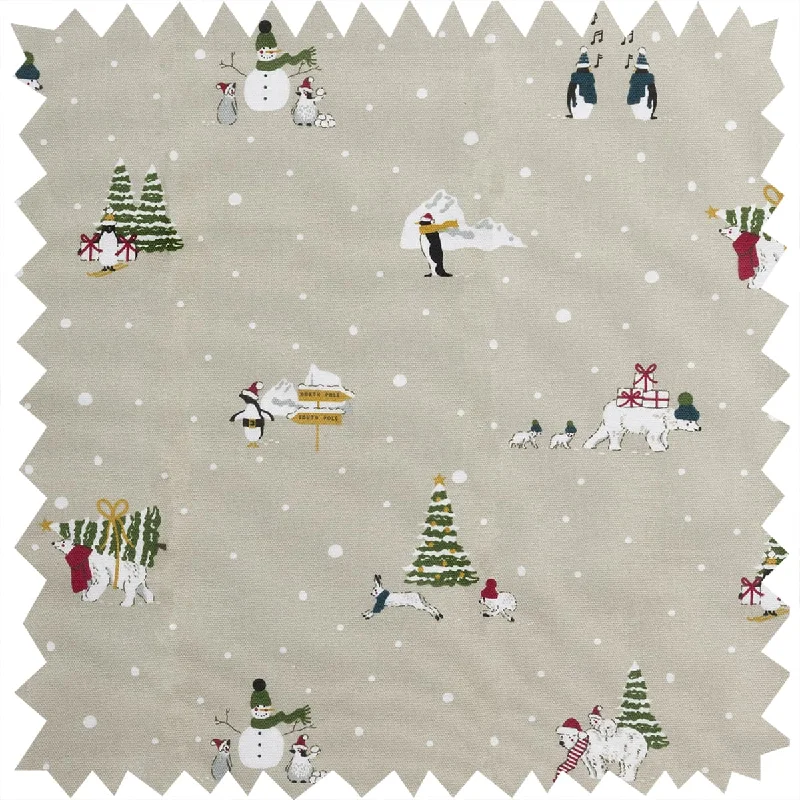 Snow Season Fabric Sample