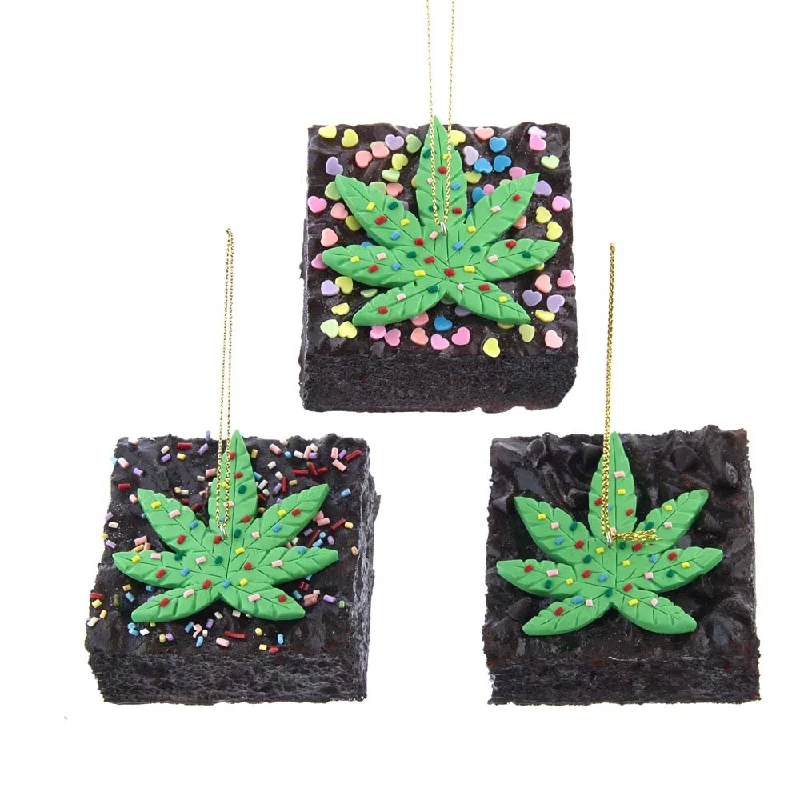 Cannabis Brownie Ornament