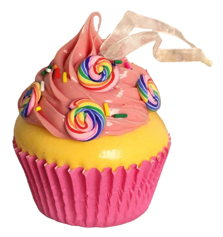 2.75" Sweet Cupcake with Candy Ornament