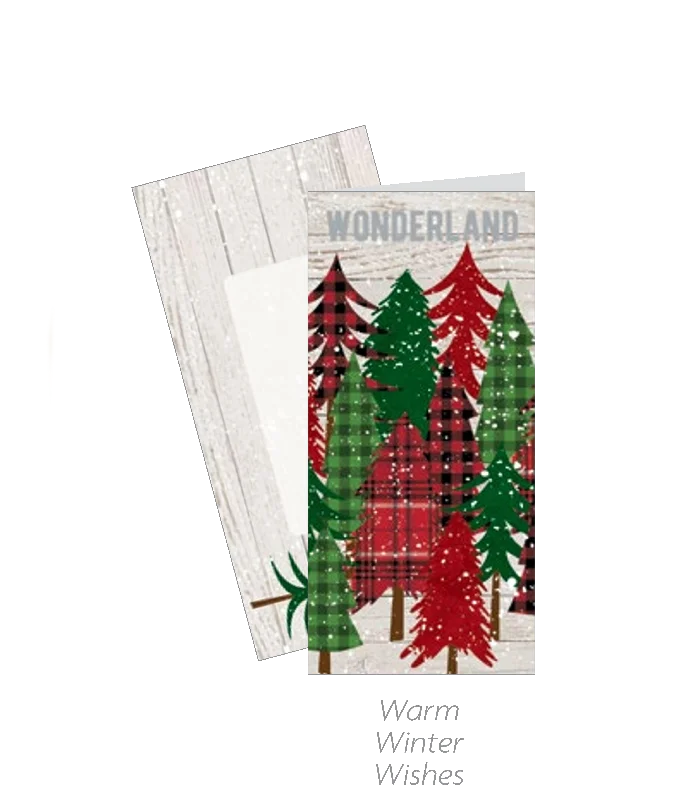 Tall Traditions 16 Count Cards - Tartan Trees