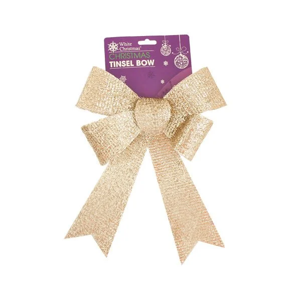 Tinsel Bow Single