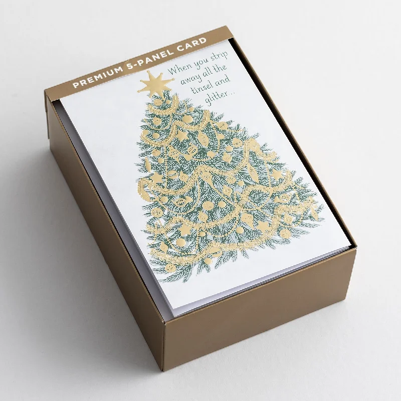 Tree to Cross - 18 Premium Christmas Boxed Cards - Special Edition