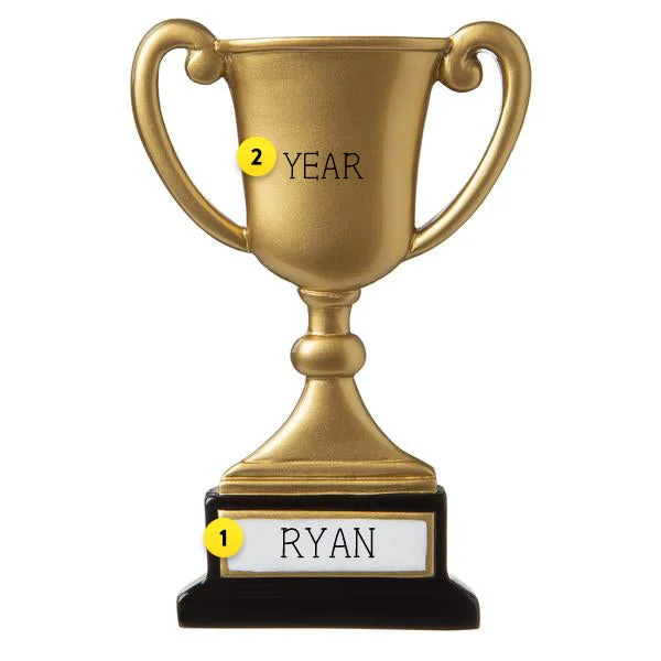 Personalized Trophy Ornament